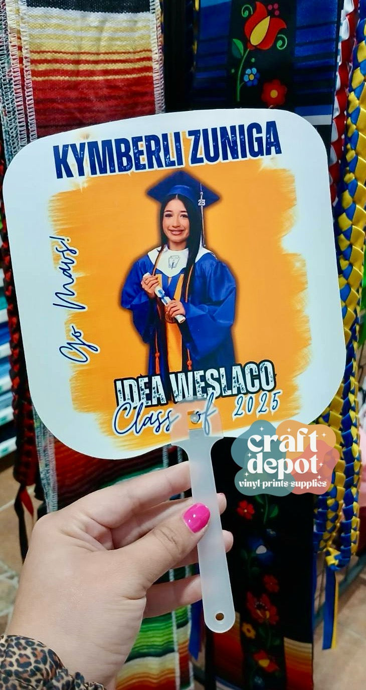 SUBLIMATION BLANK Hand Fans