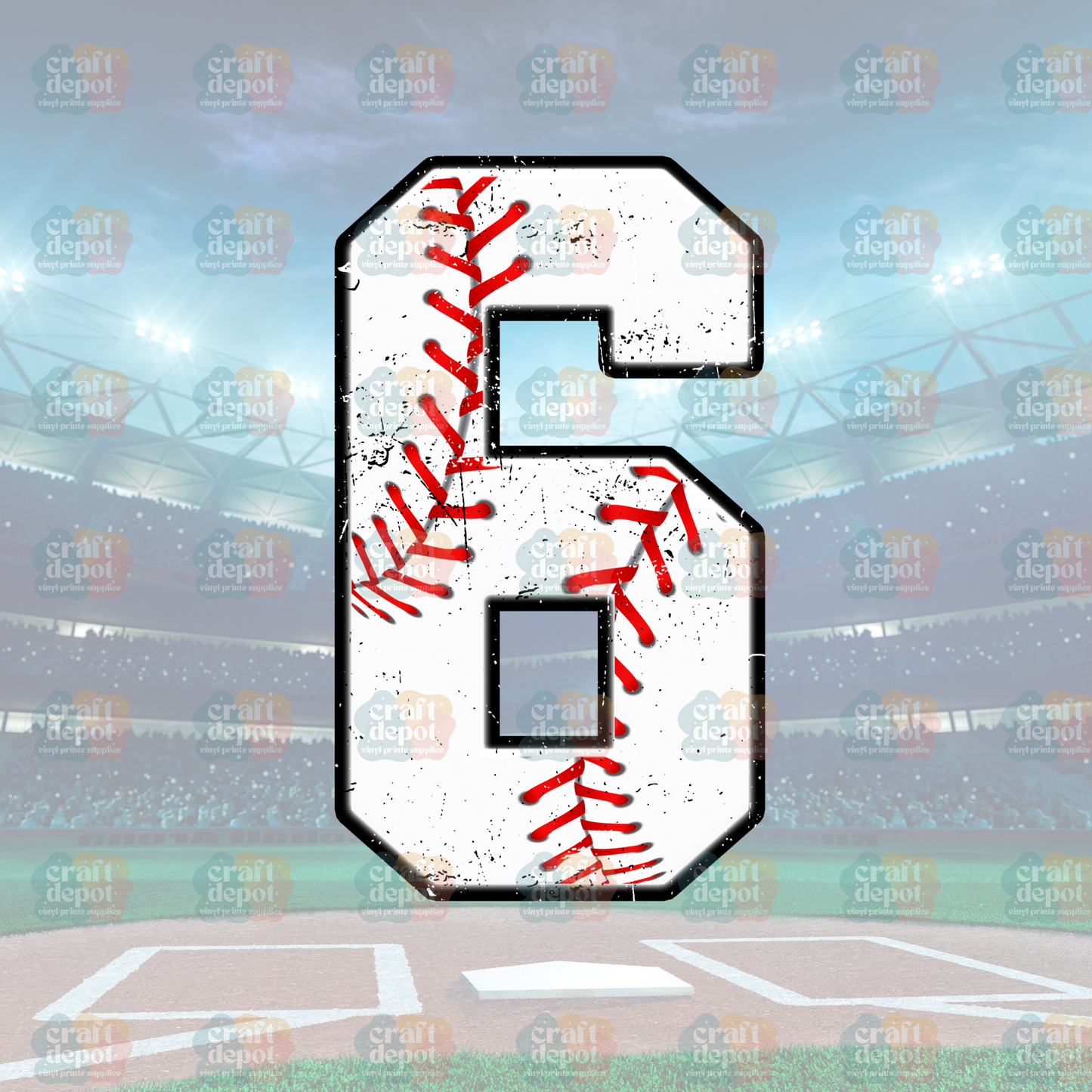 DTF PRINT-Baseball-Jersey Numbers