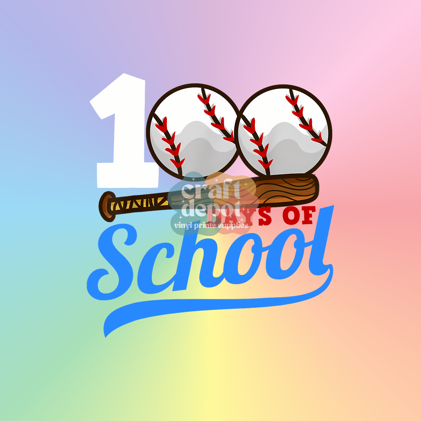 DTF PRINT-100 Days of School-7
