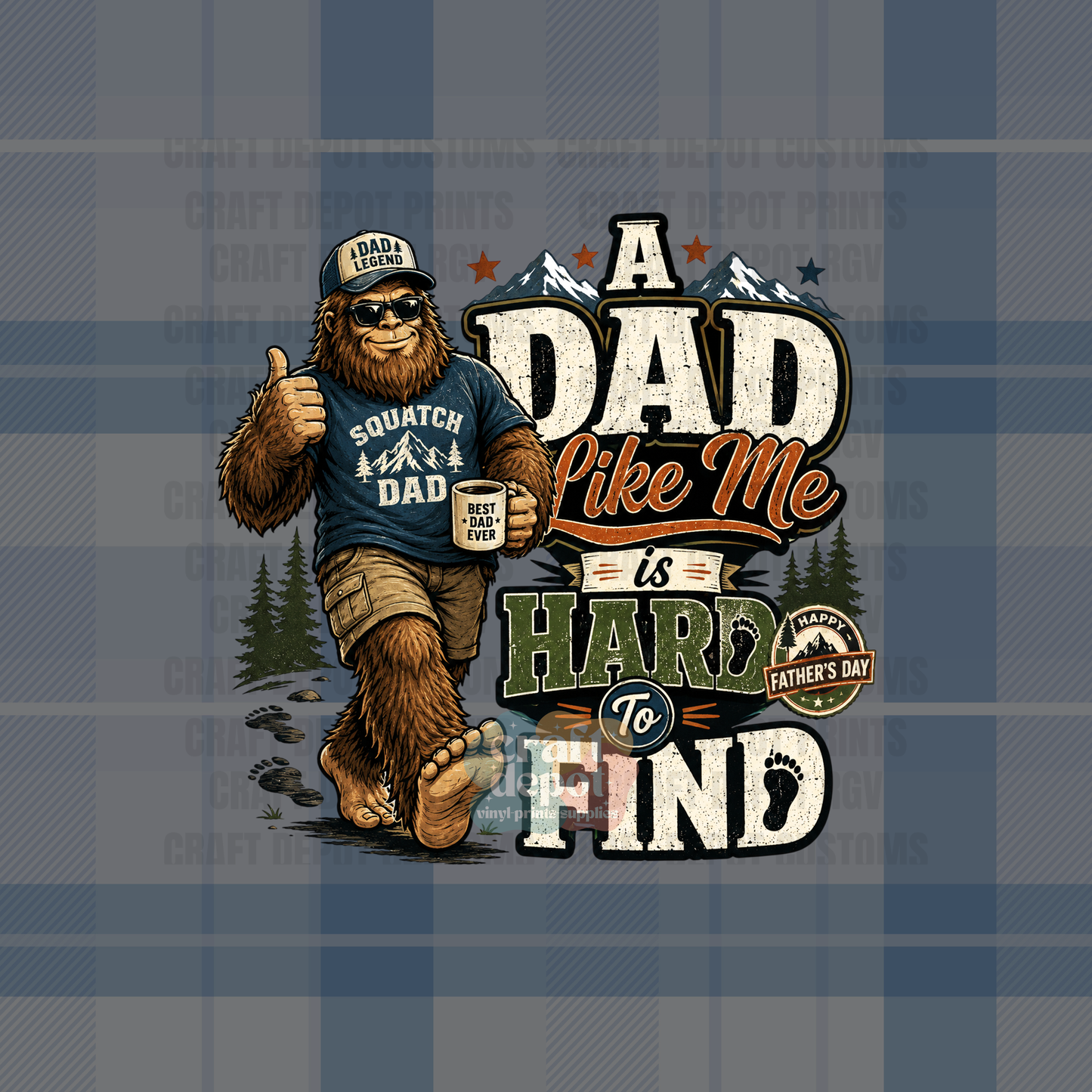 DTF PRINT- Dad-Father-Papa-78