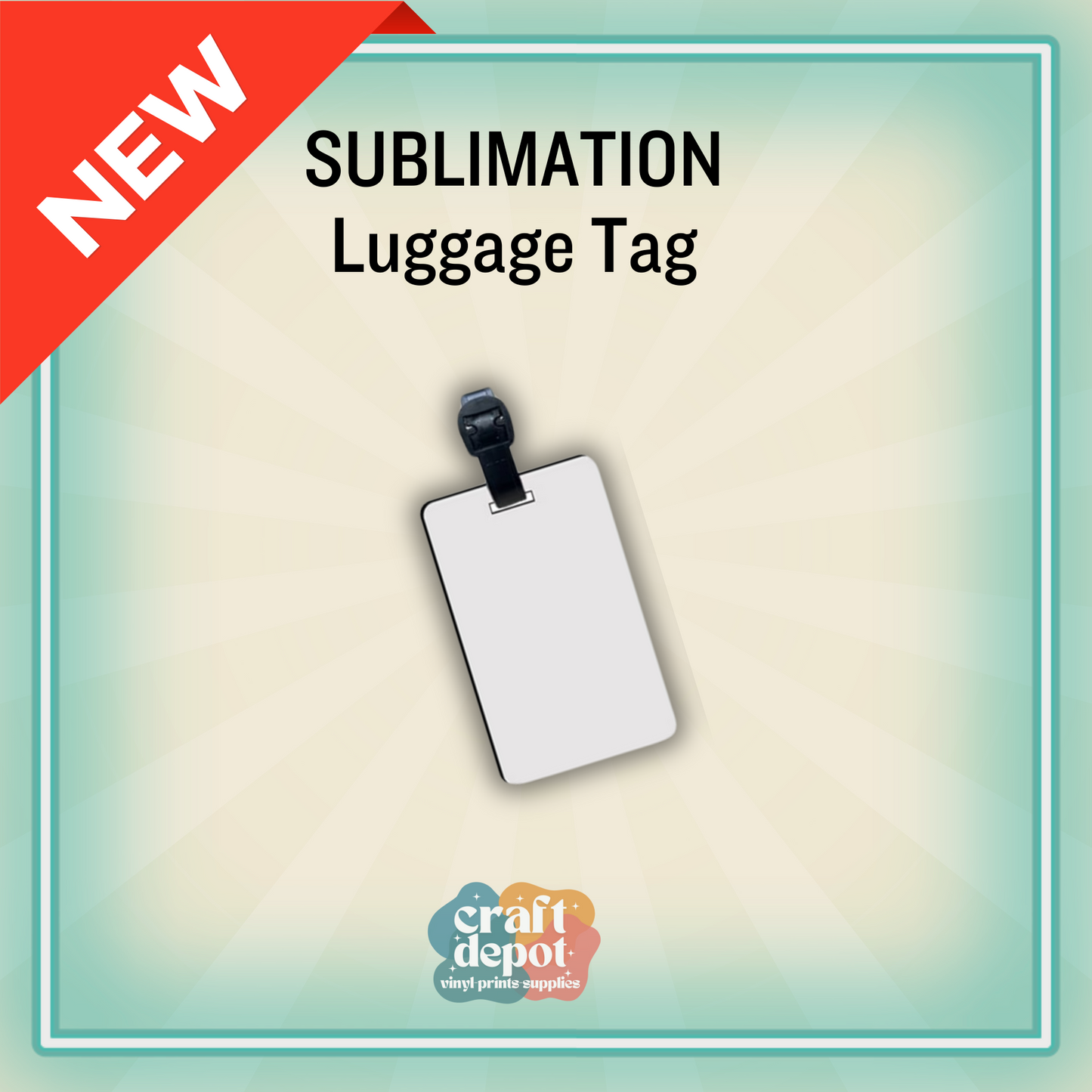 Sublimation-Luggage Tag