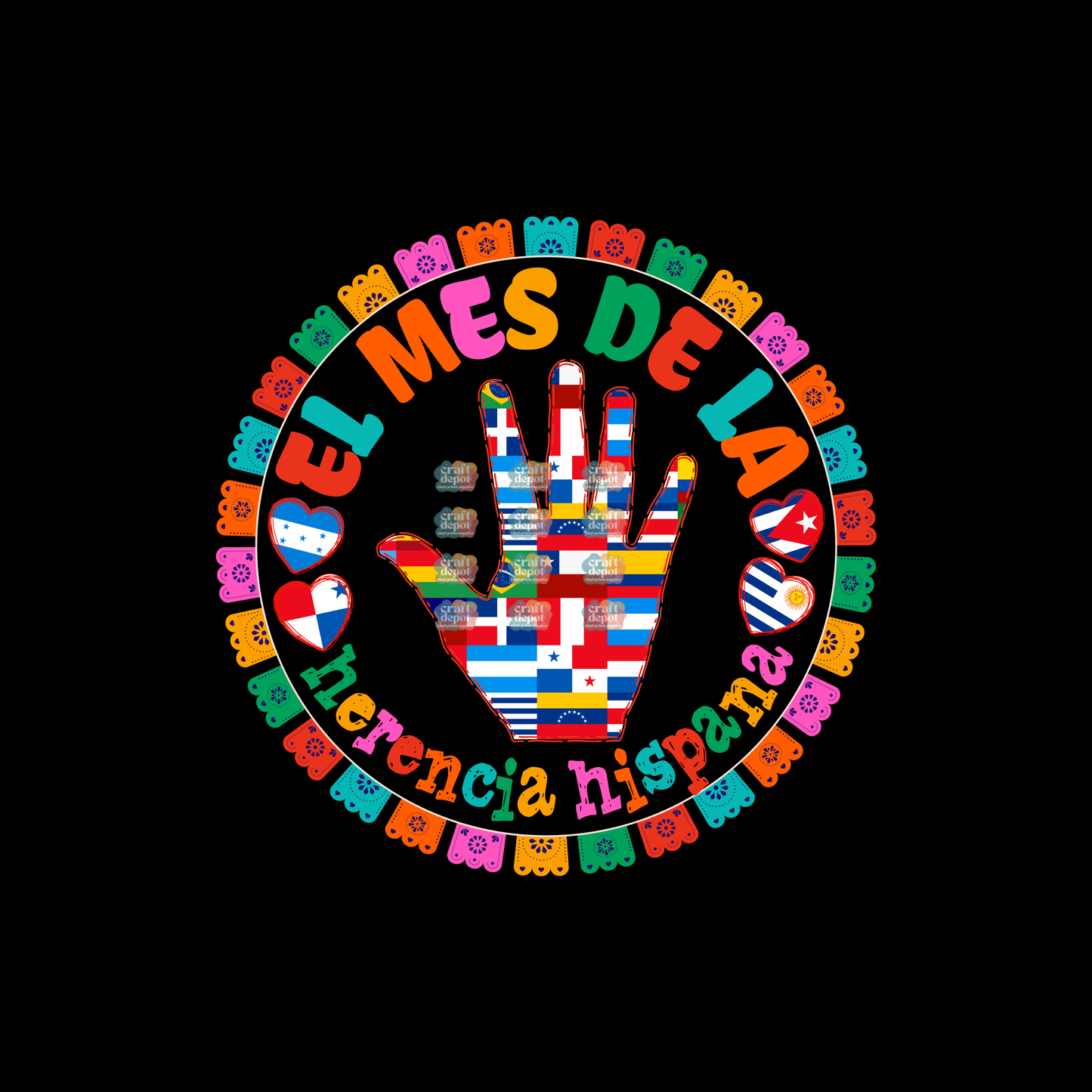 DTF PRINT-Hispanic Heritage Month 4-September