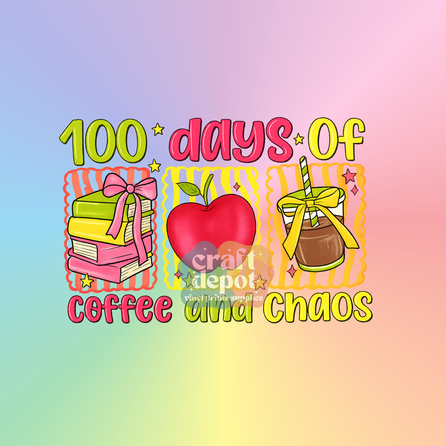 DTF PRINT-100 Days of School-93