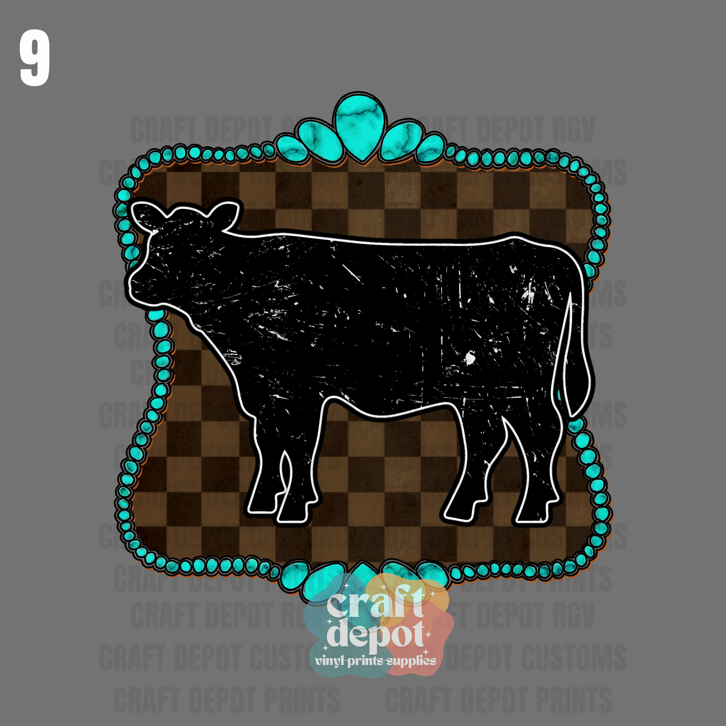 DTF PRINT- Livestock Show-Western- Country-Rodeo-9