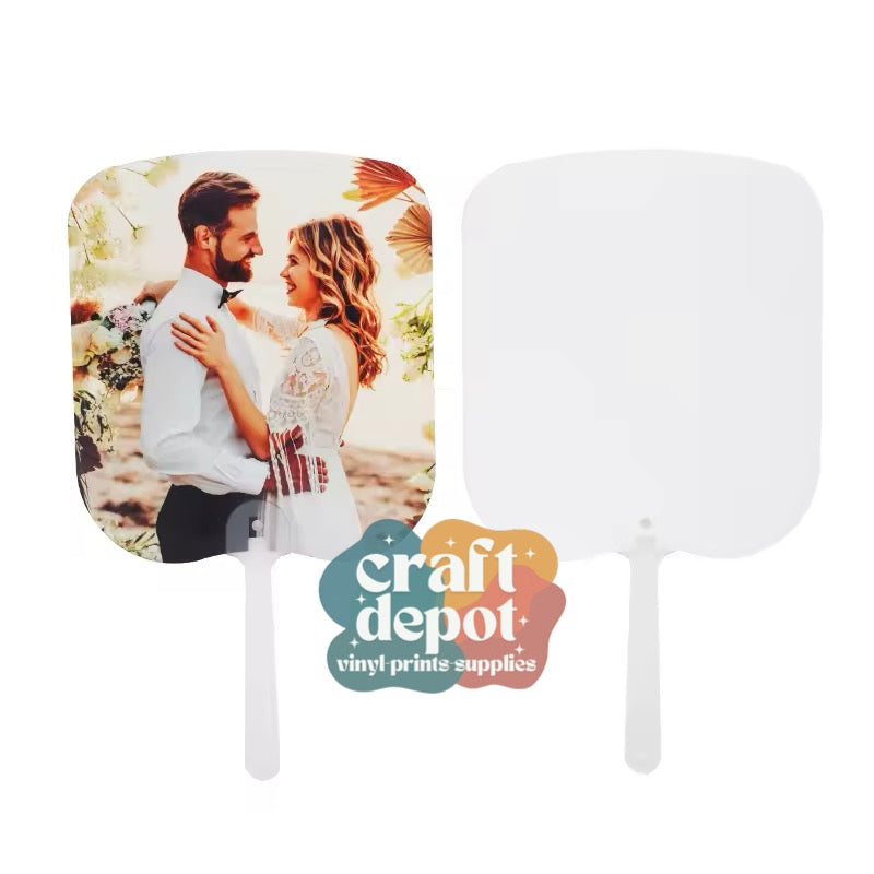 SUBLIMATION BLANK Hand Fans