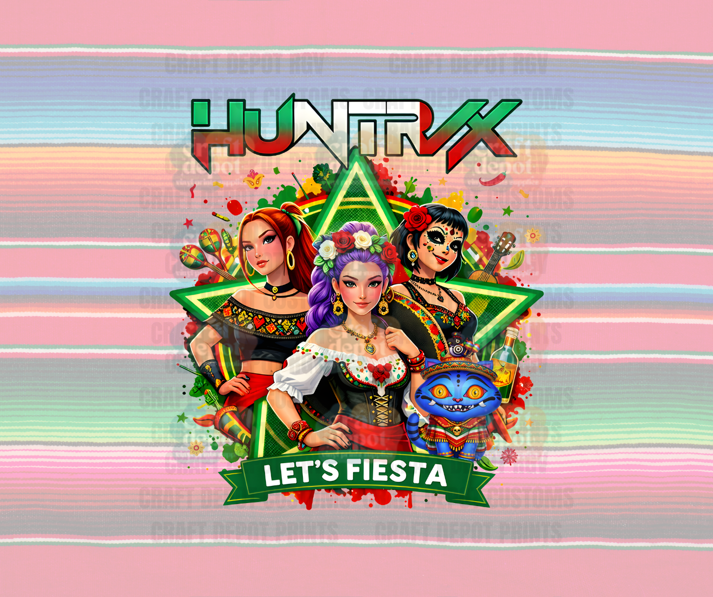 DTF PRINT- Cinco de mayo-Charro-Mexican-Fiesta-Hispanic-Latino-21