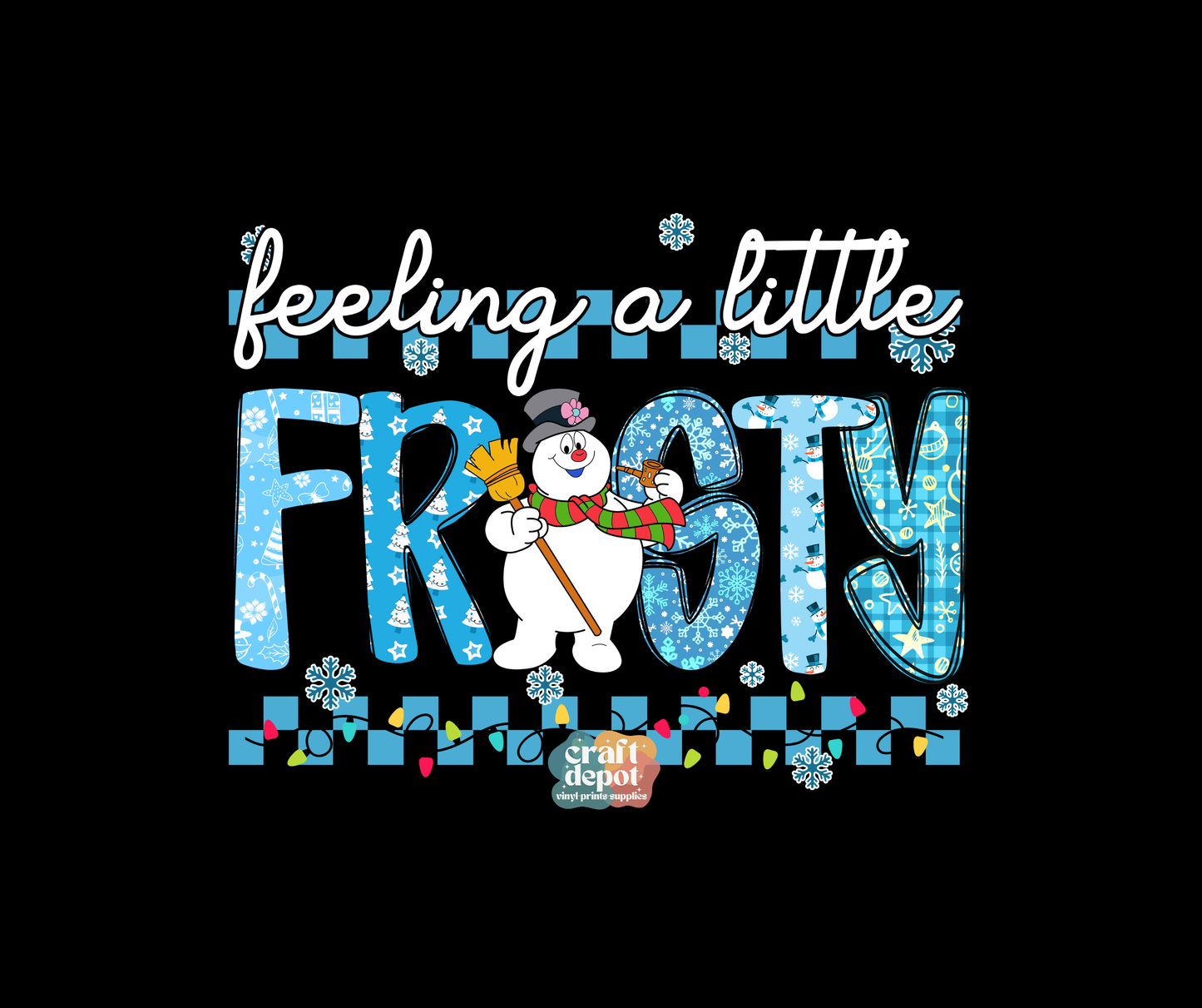 DTF PRINT-Winter-Christmas-Snowman-15