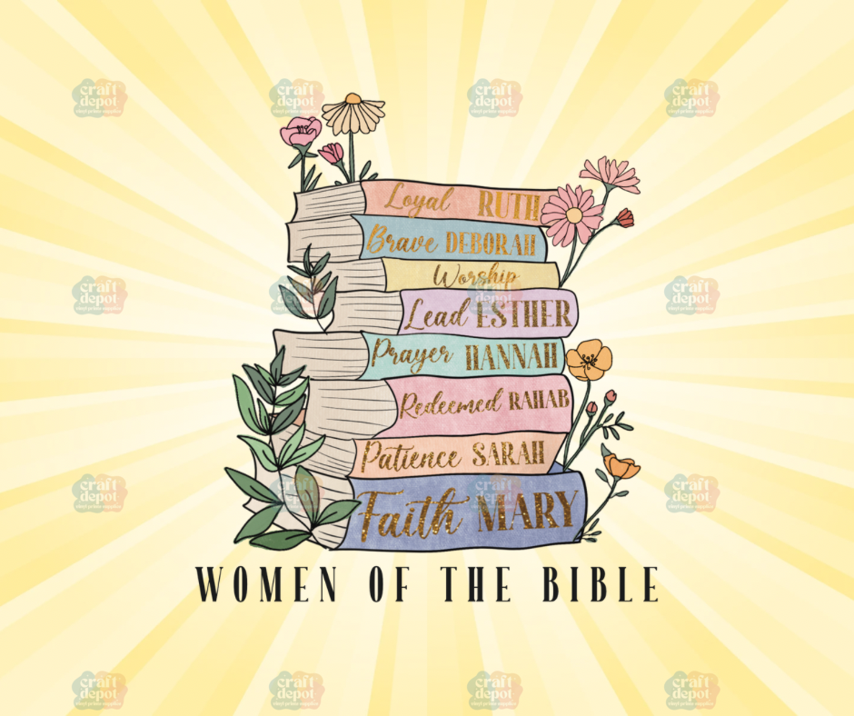 DTF PRINT-Women of the Bible -Religious