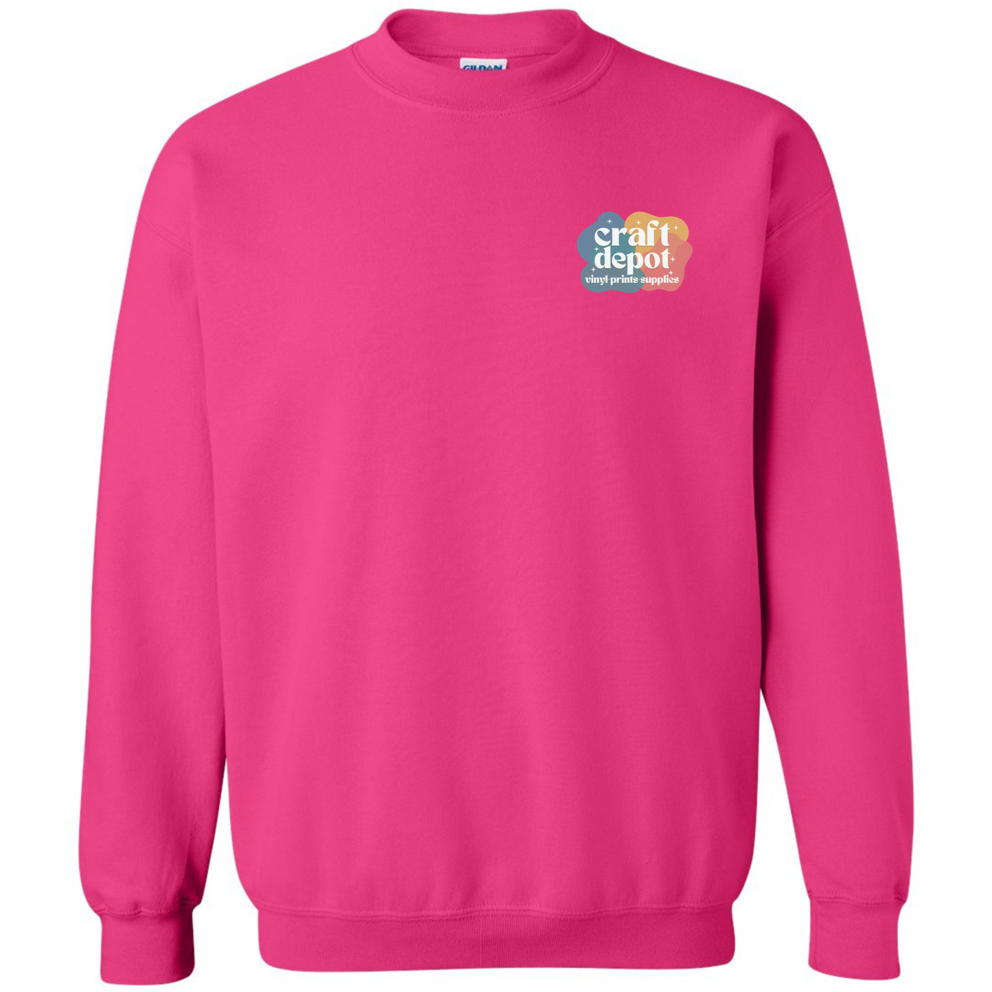 Gildan-Unisex Heavy Crewneck Sweatshirts