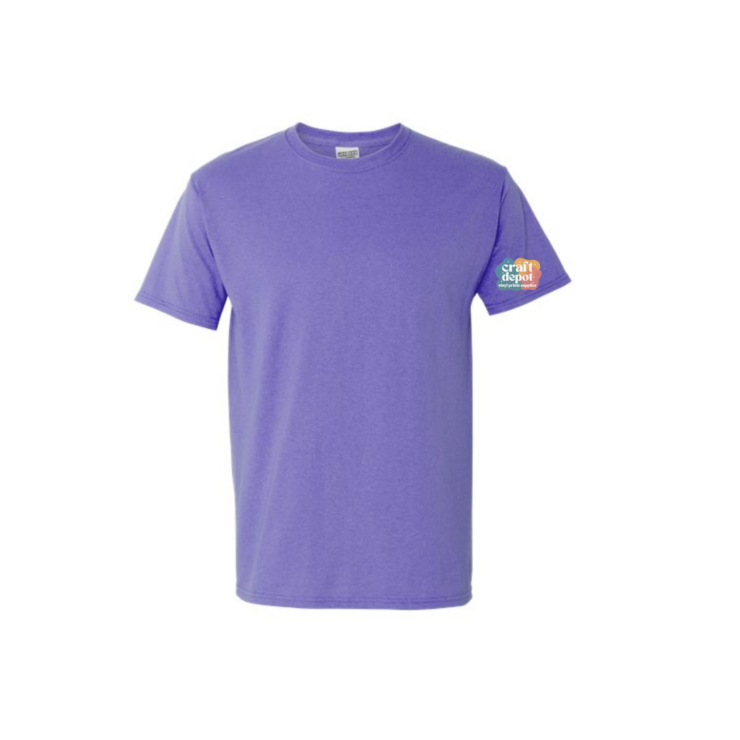 JERZEES DRI Power 50 50 Shirt-Adult-Violet