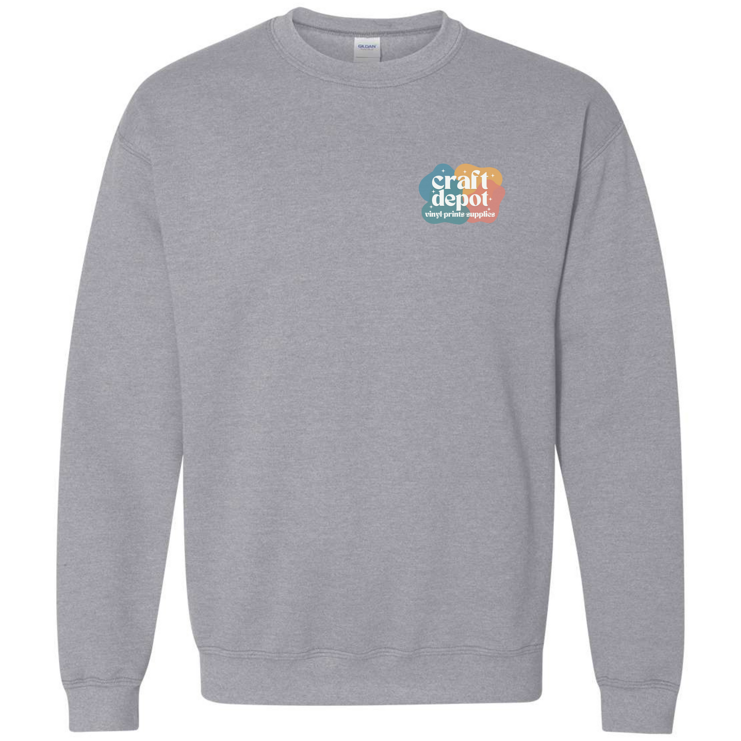Gildan-Unisex Heavy Crewneck Sweatshirts