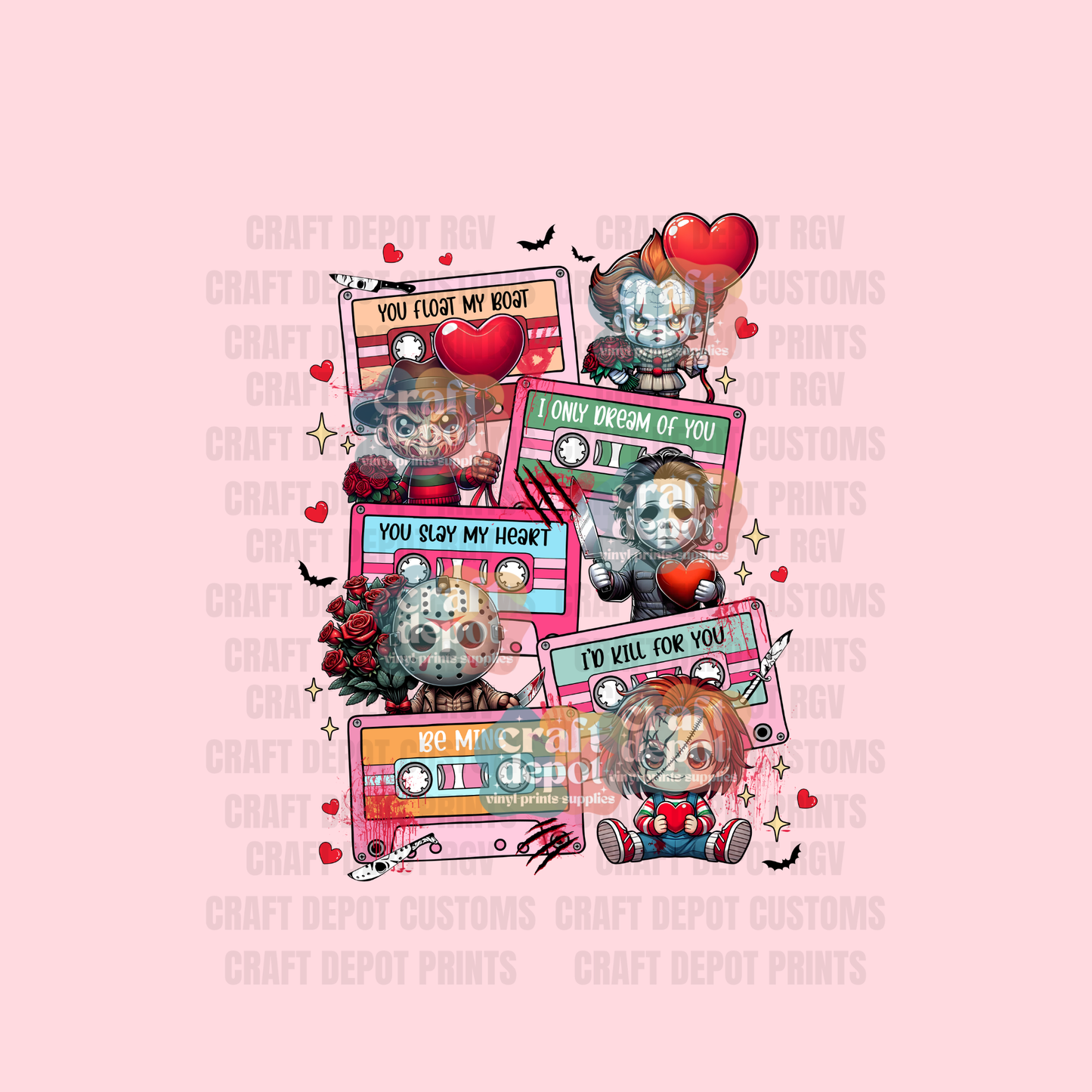 DTF PRINT- Valentine-88