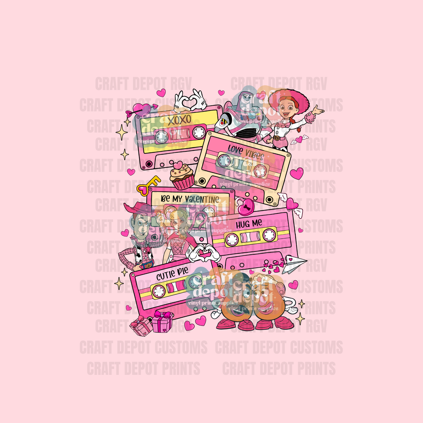 DTF PRINT- Valentine-89