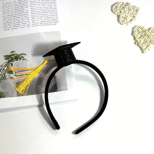 Mini Graduation Cap Headband