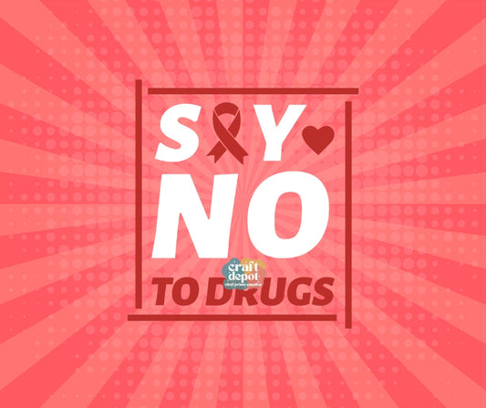 DTF PRINT-Red Ribbon Week-Drug Free-October-10