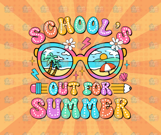 DTF PRINTS-End of School Year/Last Day of School/Summer