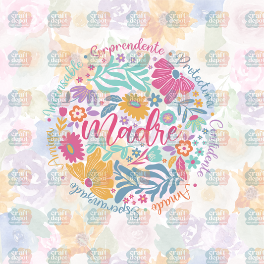 DTF PRINT-Madre Floral1 -Mom