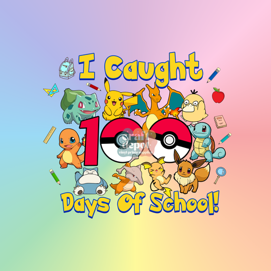 DTF PRINT-100 Days of School-110