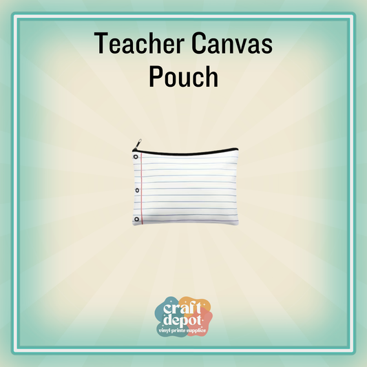 Teacher Canvas Pouch-Gift