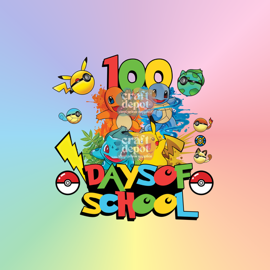 DTF PRINT-100 Days of School-112