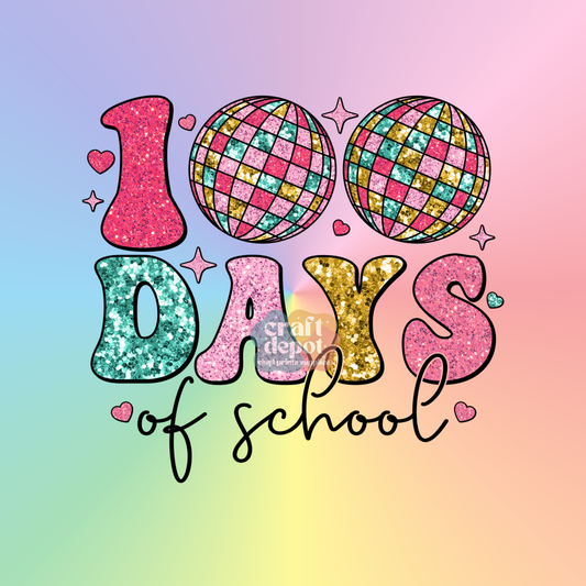 DTF PRINT-100 Days of School-114