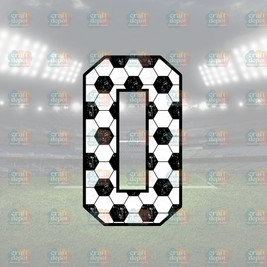 DTF PRINT-Soccer-Jersey Numbers