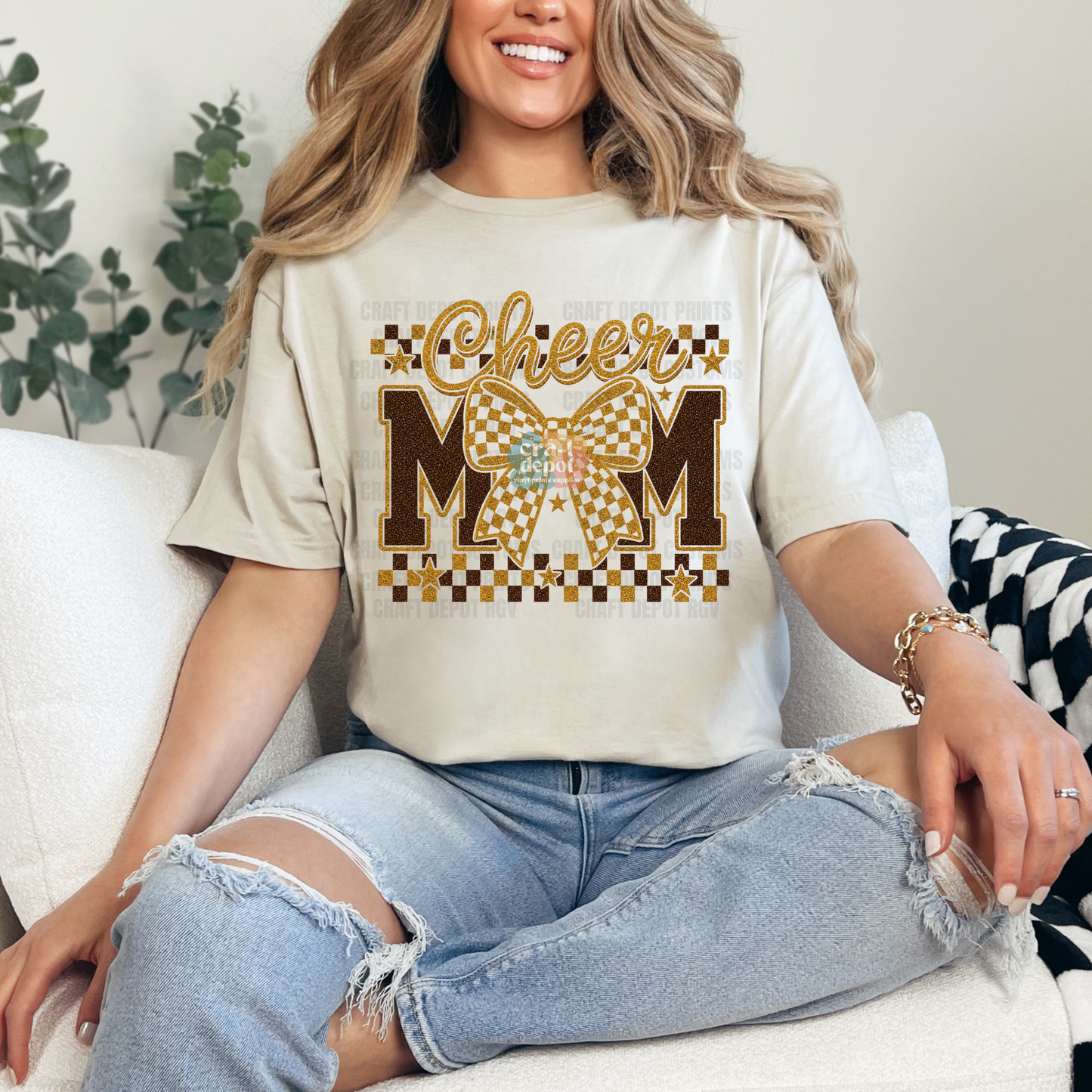 DTF PRINT-Cheer Mom-No Mascot