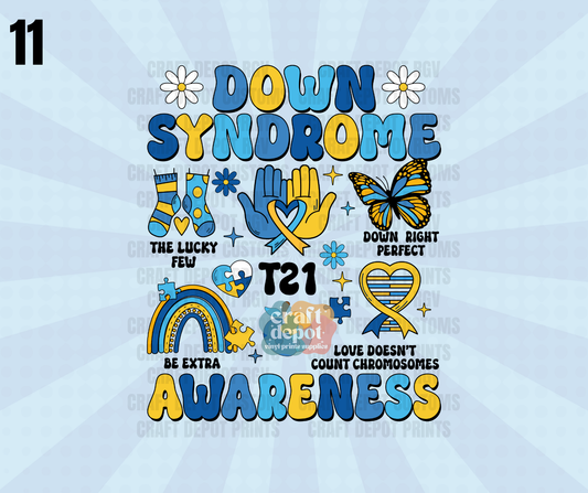 DTF PRINT- March-Down Syndrome Awareness-11