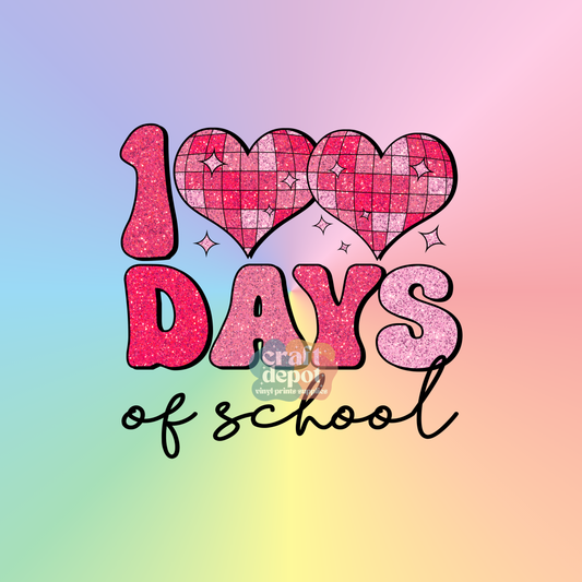 DTF PRINT-100 Days of School-120