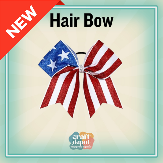 Patriotic Bow-American Flag