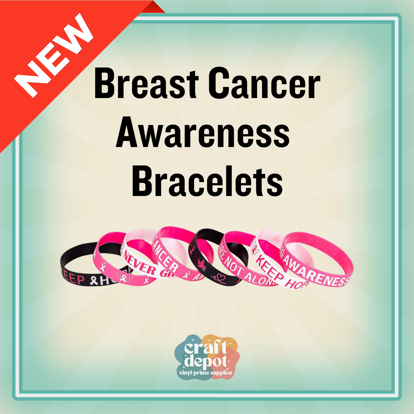 Breast Cancer Awareness Bracelets