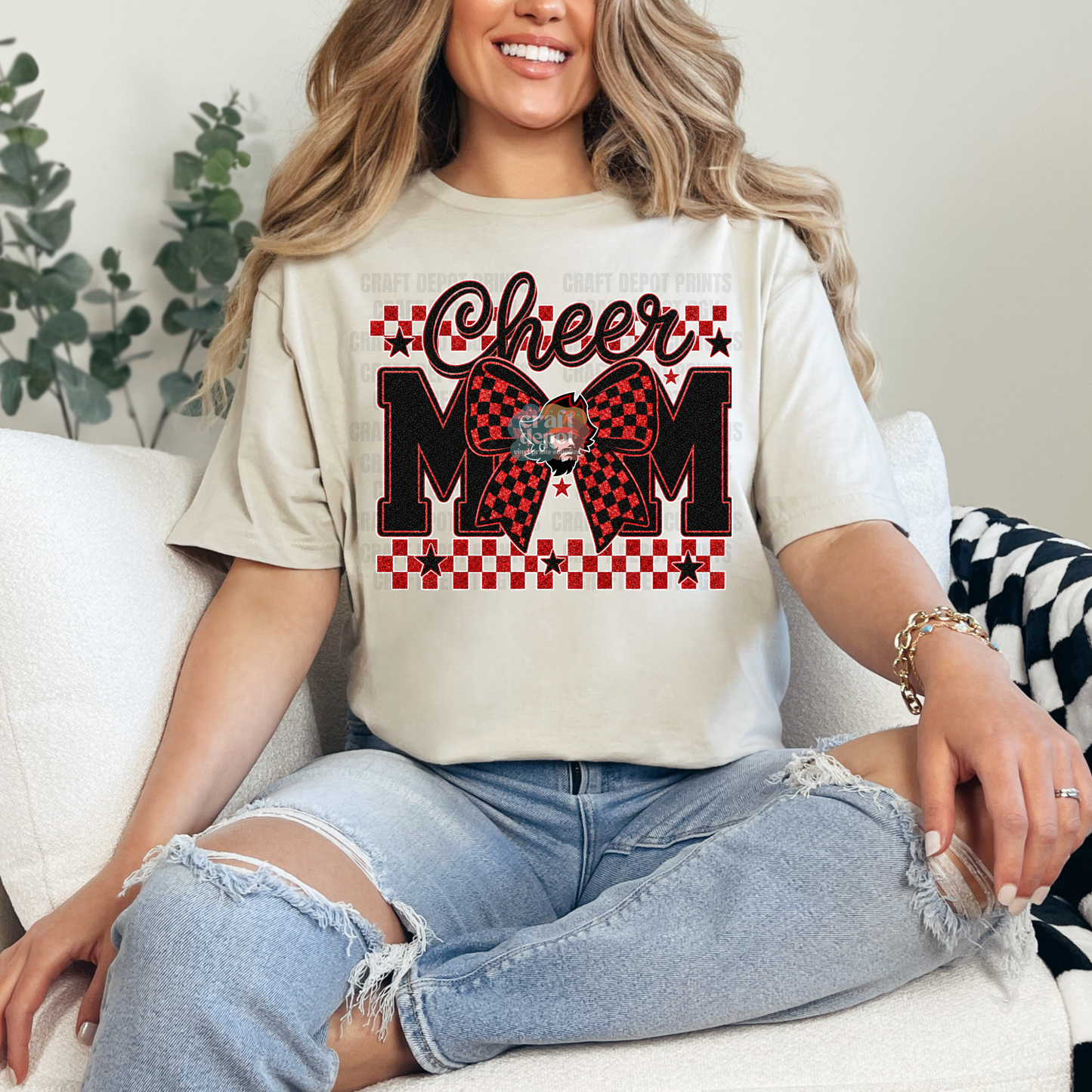 DTF PRINT-Cheer Mom-Raiders