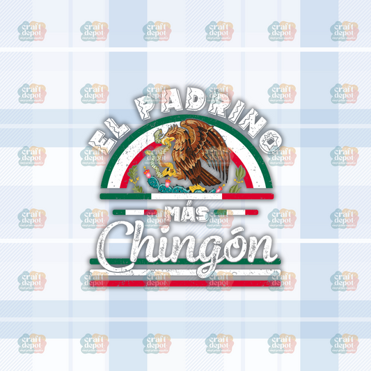 DTF PRINT-El Padrino Mas -Dad