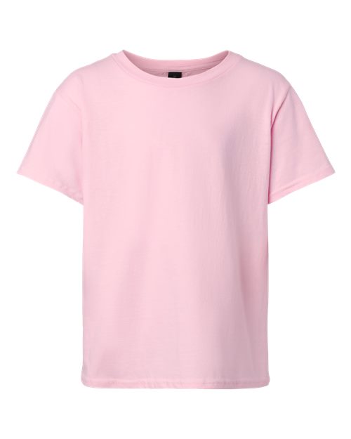 Gildan-YOUTH-Light Cotton- Light Pink