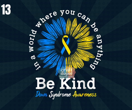 DTF PRINT- March-Down Syndrome Awareness-13