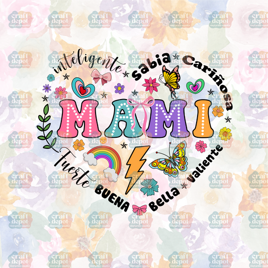 DTF PRINT-Mami Heart-Mom