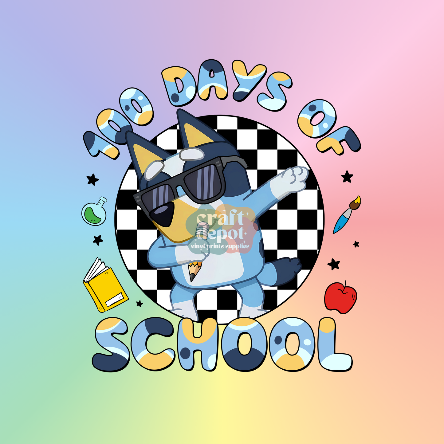 DTF PRINT-100 Days of School-145