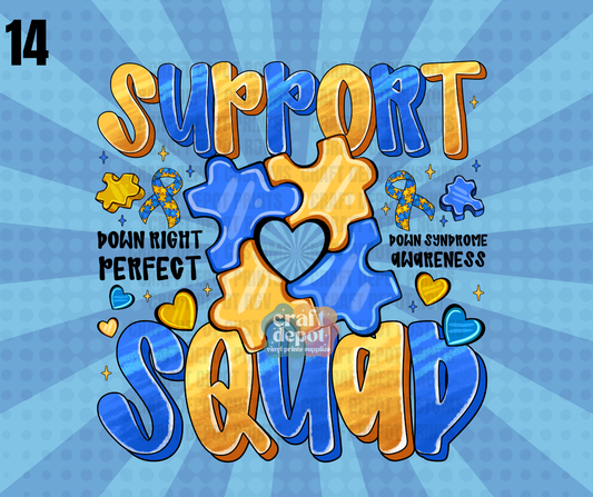 DTF PRINT- March-Down Syndrome Awareness-14