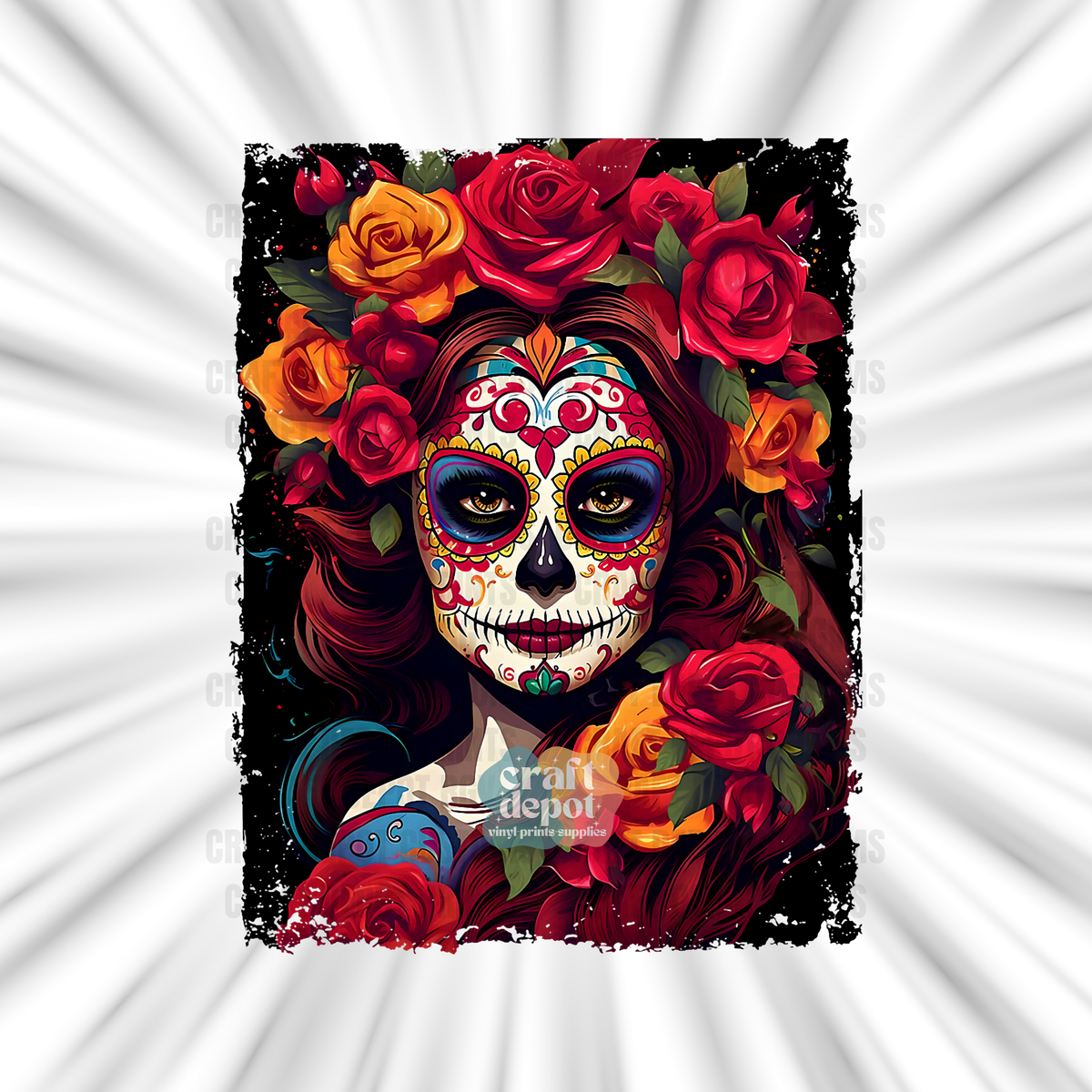 DTF PRINT-Catrina-Dia De Los Muertos-14