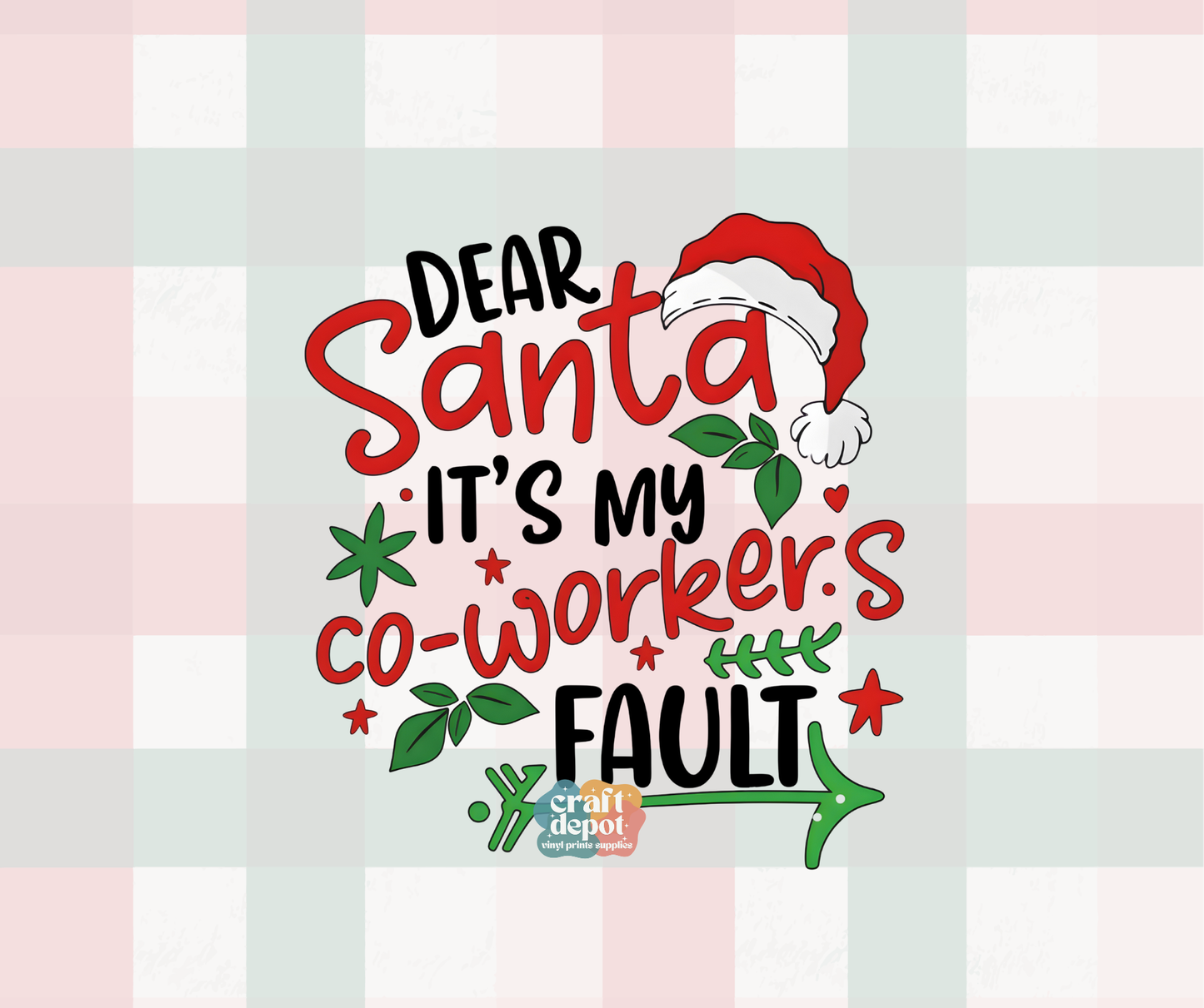 DTF PRINT-Winter-Christmas-Santa-47