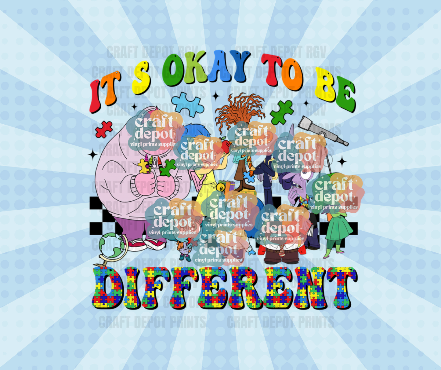 DTF PRINT- April -Autism Awareness-15