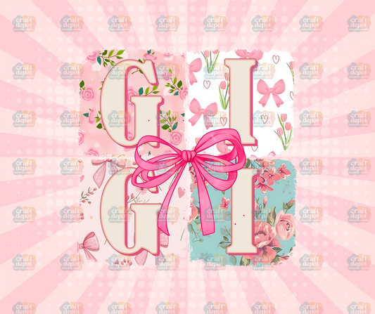 DTF PRINT-Mom-Vintage Floral GIGI