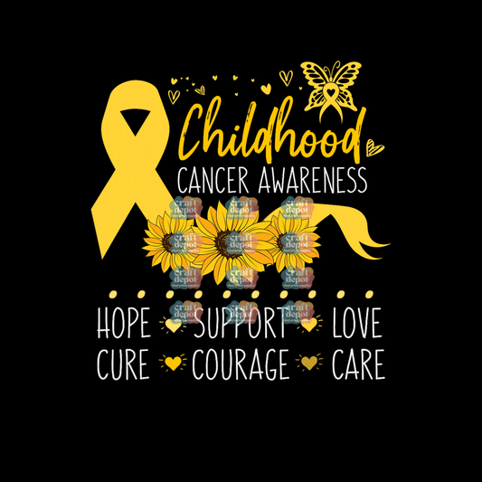 DTF PRINT-Childhood Cancer Awareness7-September