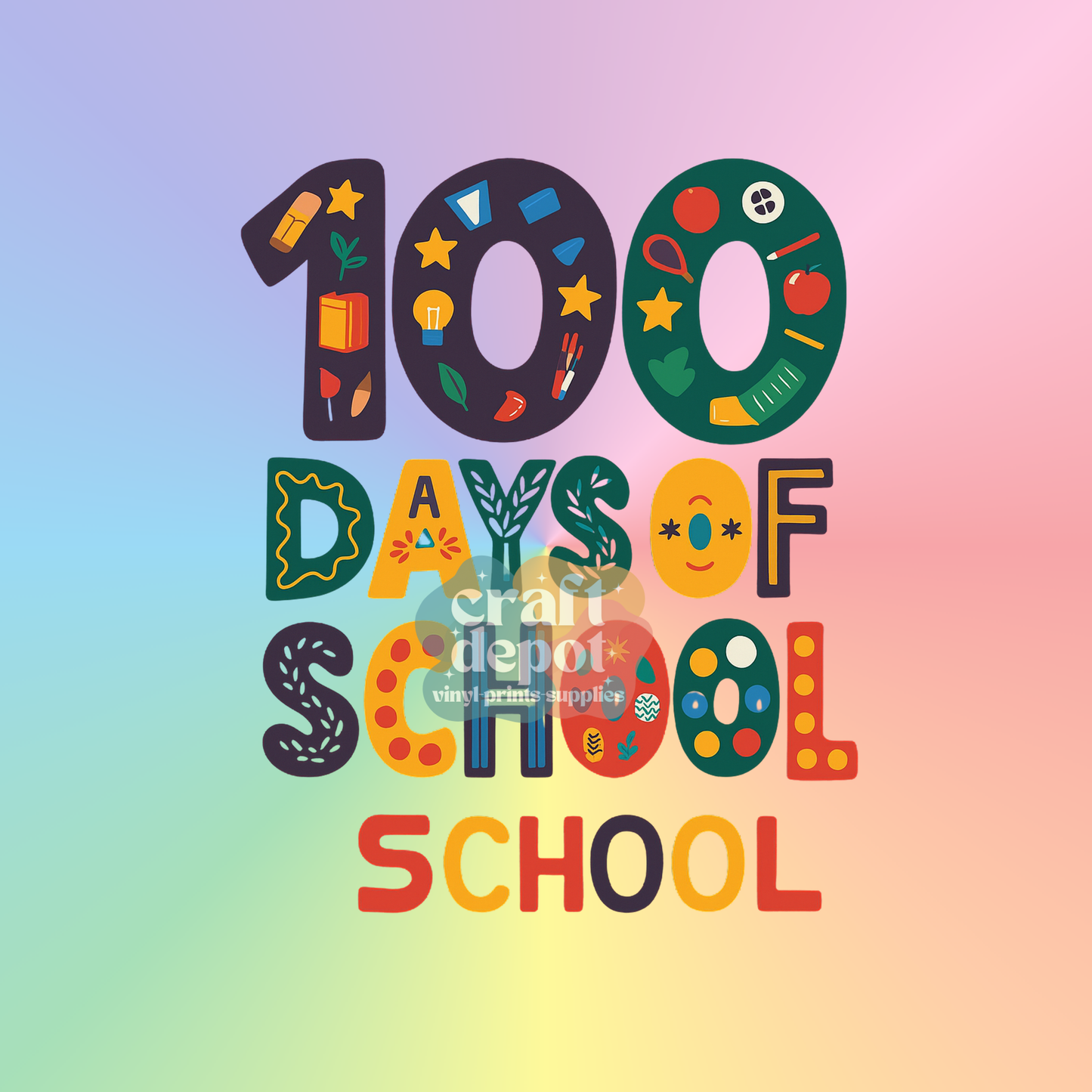 DTF PRINT-100 Days of School-19