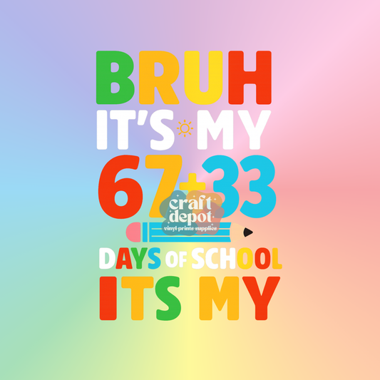 DTF PRINT-100 Days of School-1