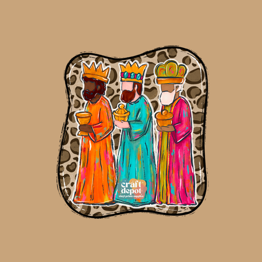 DTF PRINT- 3 wise men-Reyes Magos 1