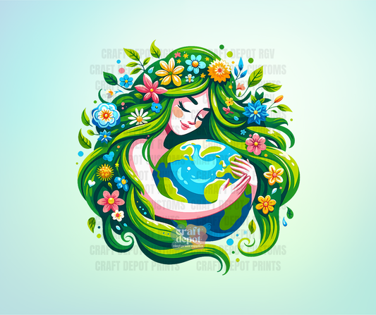 DTF PRINT- Earth Day-1