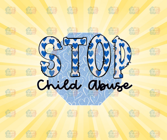 DTF PRINT-STOP Child Abuse-April