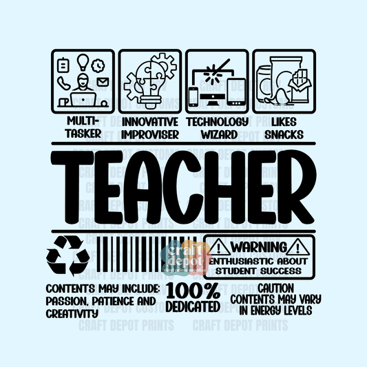 DTF PRINT- Teacher-2