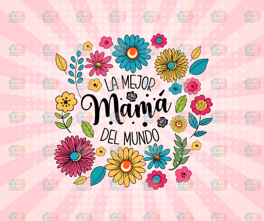DTF PRINT-Mom-La Mejor Mama